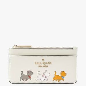 Kate Spade Disney Aristocats Large Slim Card Holder
